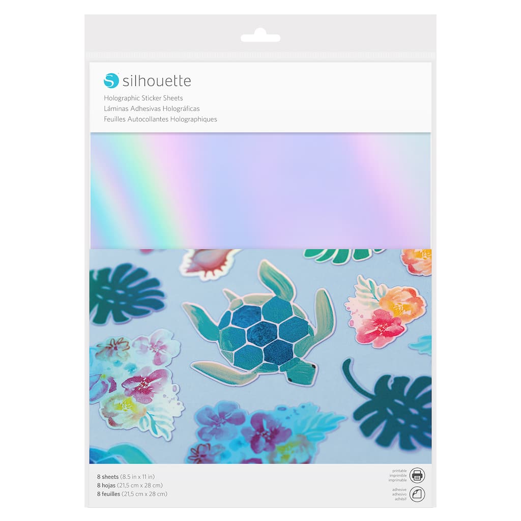 9 pack 10 ea cricut printable vinyl sheets michaels printable sticker